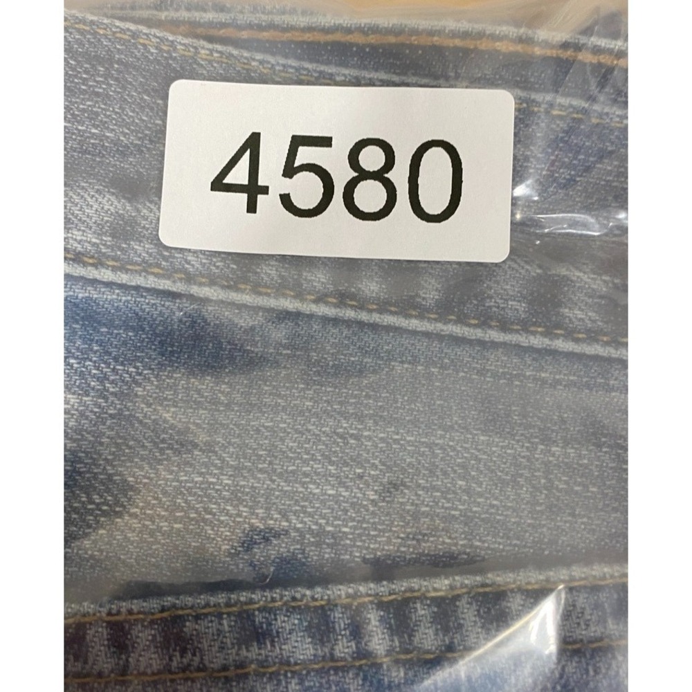 7 For All Mankind Relaxed Fit Mens Jeans Size 33x29 Medium Wash Fade *Hemmed* - Picture 13 of 13